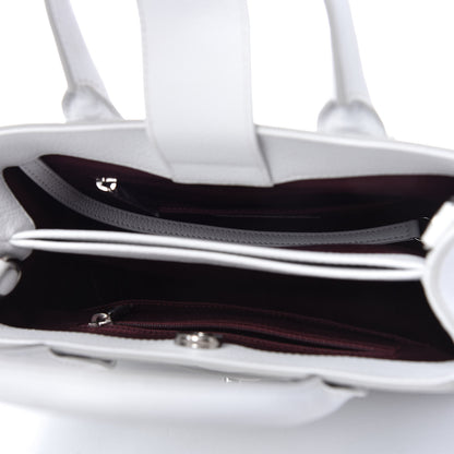 Chanel Grained Calfskin Mini Neo Executive Shopper Tote White 5 of 10