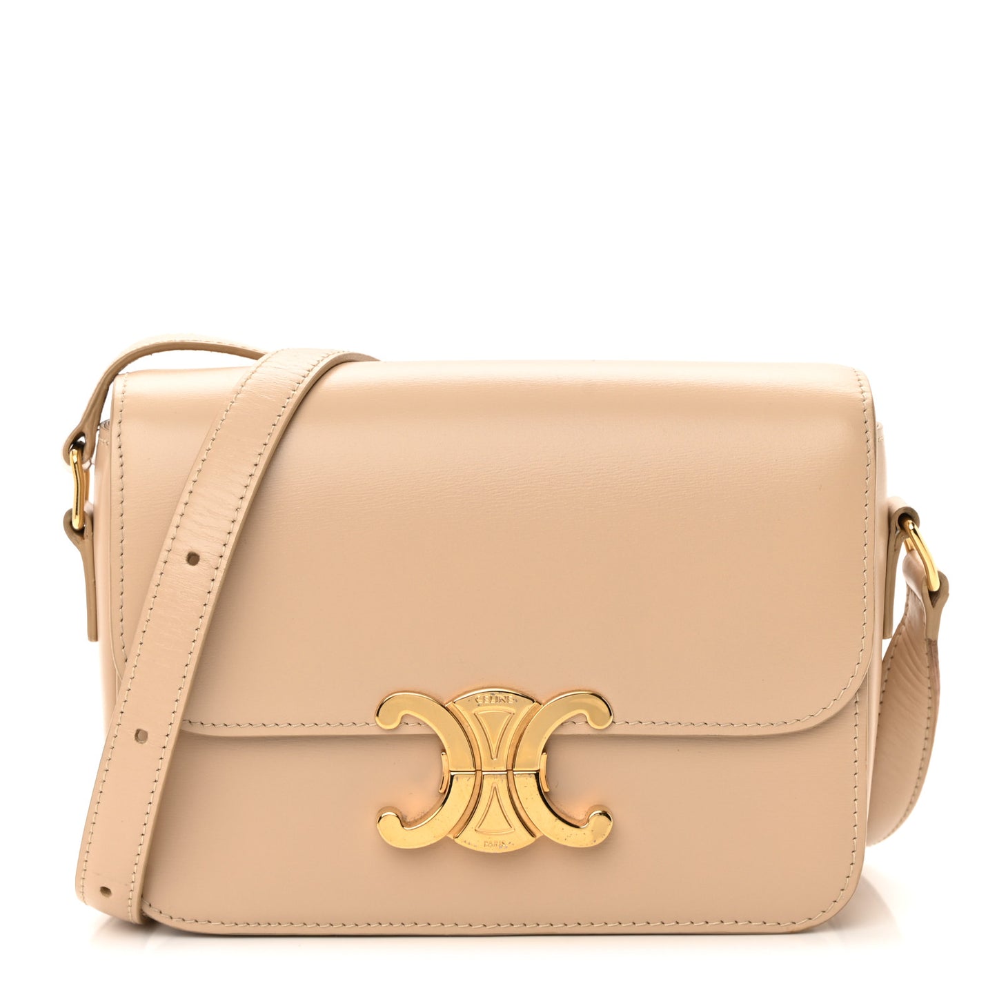Shiny Calfskin Teen Triomphe Nude