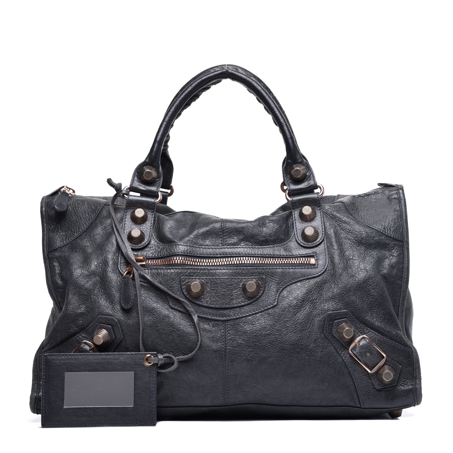 Balenciaga Agneau Giant 21 Rose Gold Hardware Work Anthracite 1 of 9