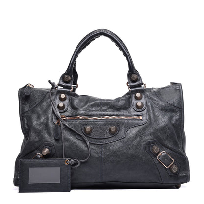 Balenciaga Agneau Giant 21 Rose Gold Hardware Work Anthracite 1 of 9