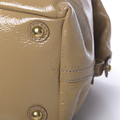 Saint Laurent Patent Small Easy Sac Camel 21 of 22