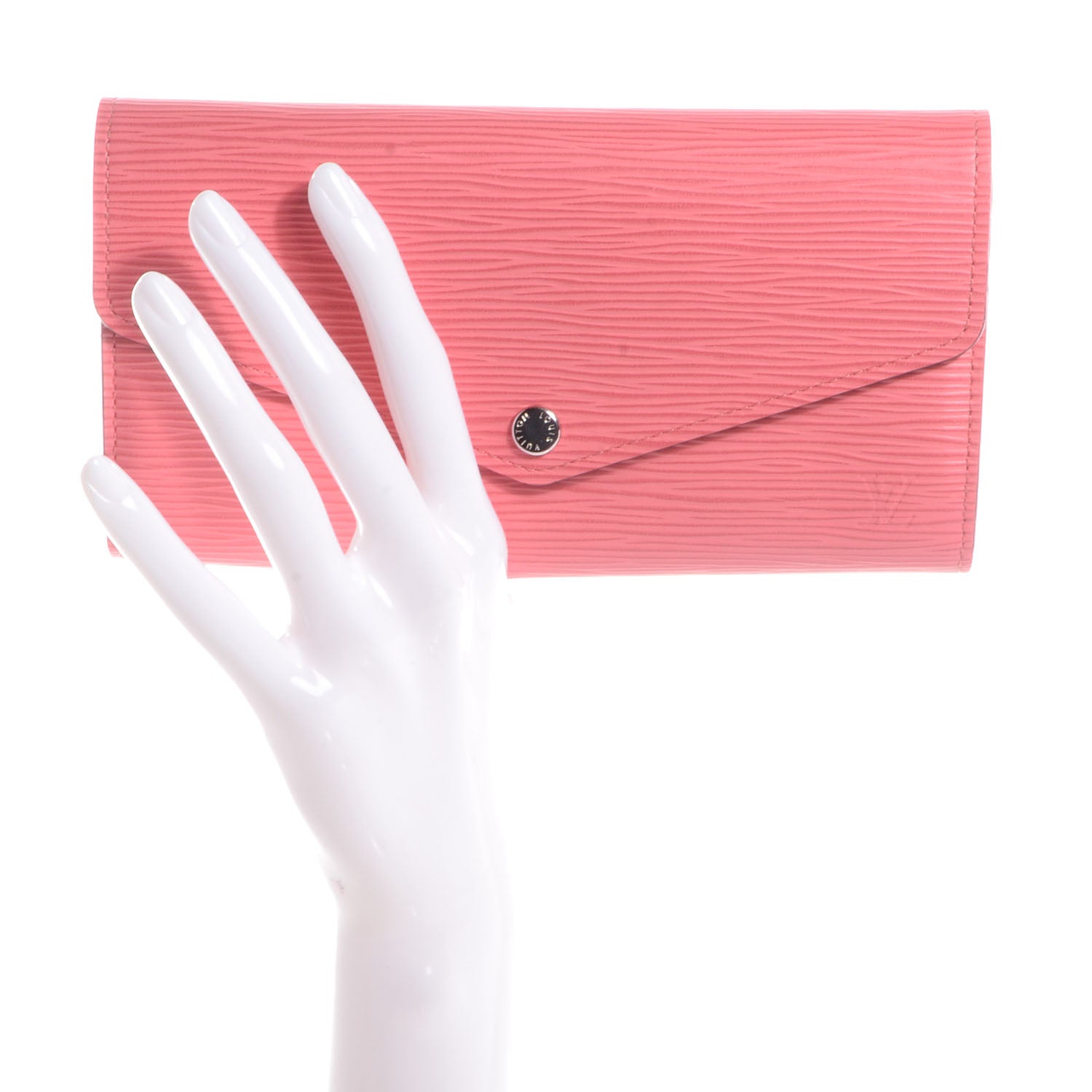Louis Vuitton Epi Sarah Wallet NM Corail 2 of 8