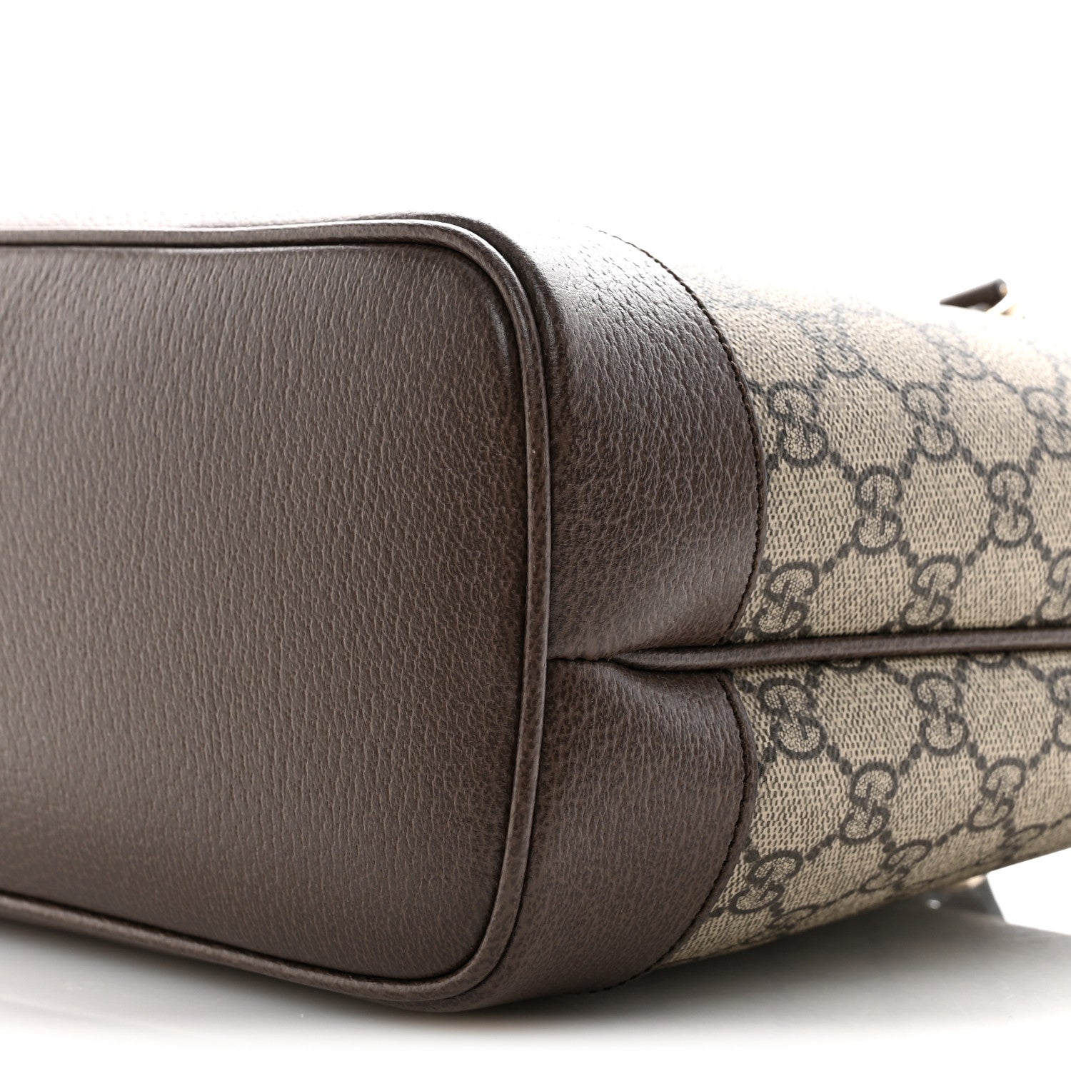 Gucci GG Supreme Monogram Textured Calfskin Web Small Ophidia