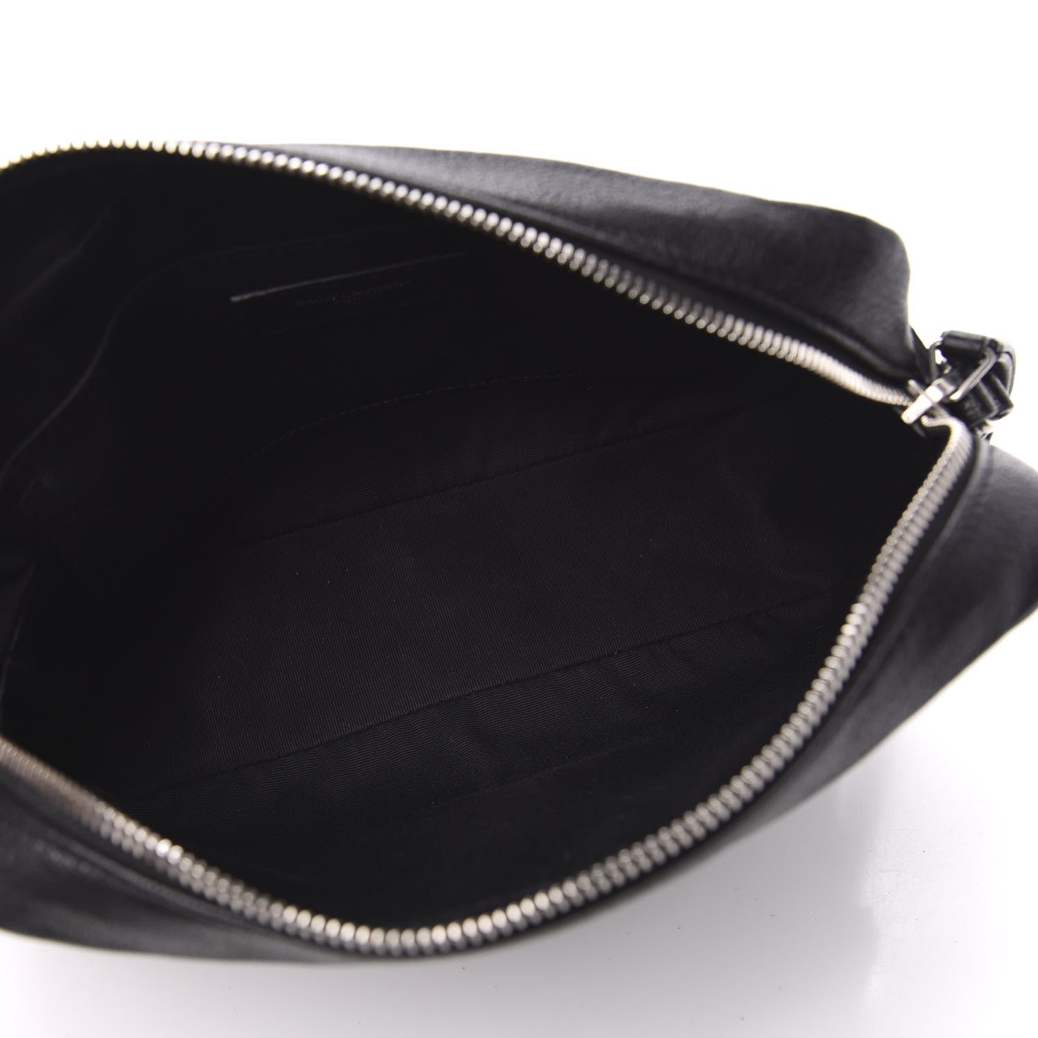 Saint Laurent Lambskin Monogram Small Lou Camera Bag Black 4 of 11