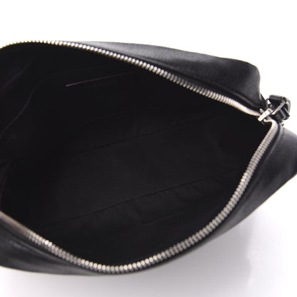Saint Laurent Lambskin Monogram Small Lou Camera Bag Black 4 of 11