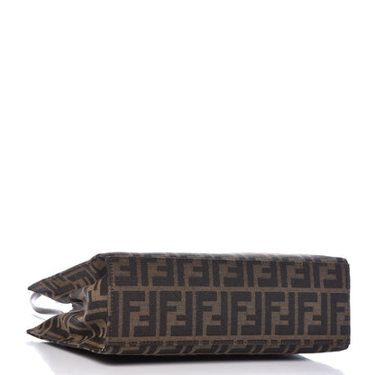 Fendi Zucca Small Shopping Tote Tobacco 4 of 12