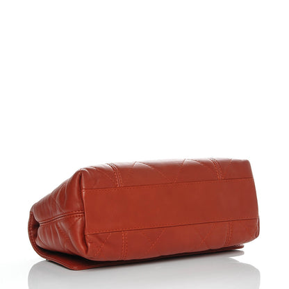 Chanel Lambskin Quilted Large Soft Touch Flap Dark Ochre 4 of 7