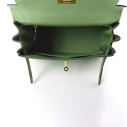 Hermes Evercolor Kelly Retourne 28 Vert Criquet 5 of 11