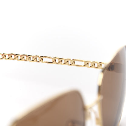 Gucci Square Frame GG0724S Sunglasses Beige 5 of 7