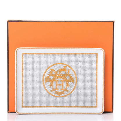 Hermes Porcelain Mosaique au 24 Sushi Plate 6 of 6