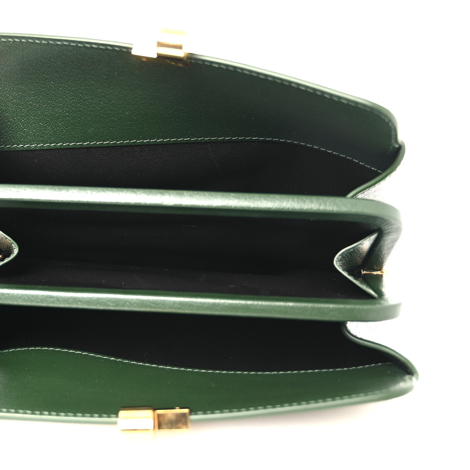 The Row Goatskin Amazon Clutch Seaweed Green 5 of 11