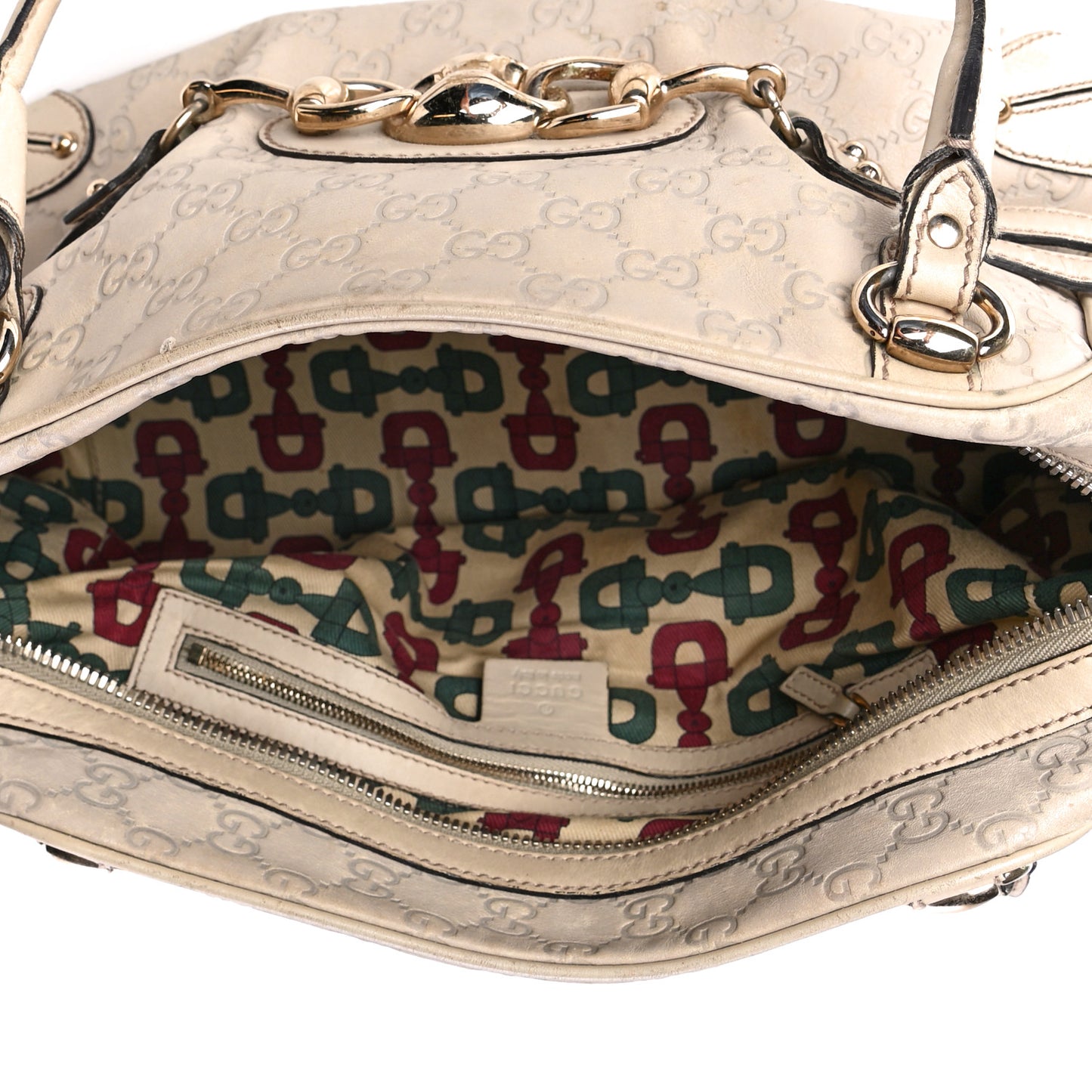 Guccissima Large Wave Boston Off White