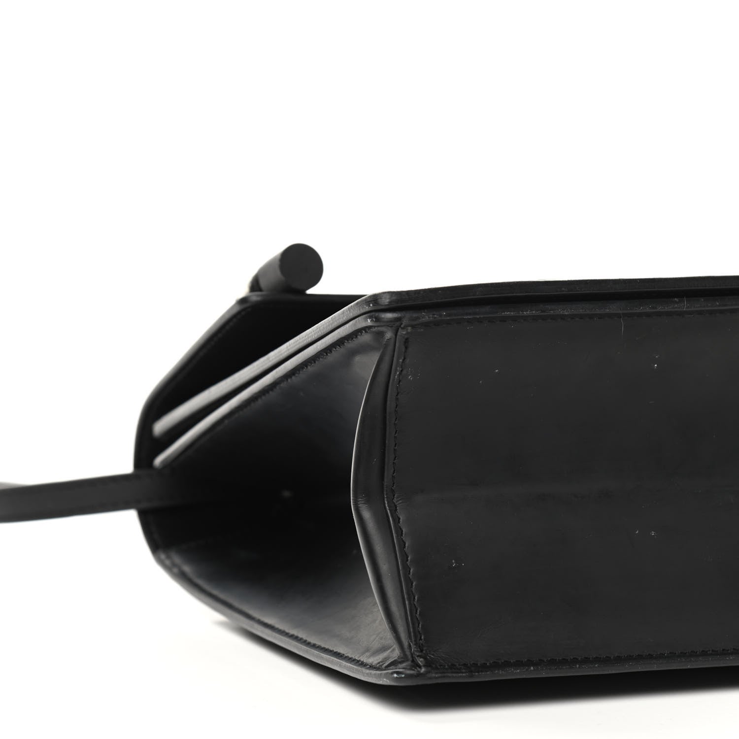 Off-White Calfskin 2.8 Jitney Gummy Bag Black 8 of 12