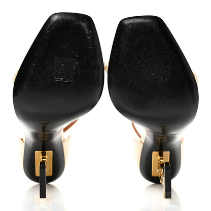 Saint Laurent Calfskin 110 Opyum Sandals 39 Real Beige 5 of 15