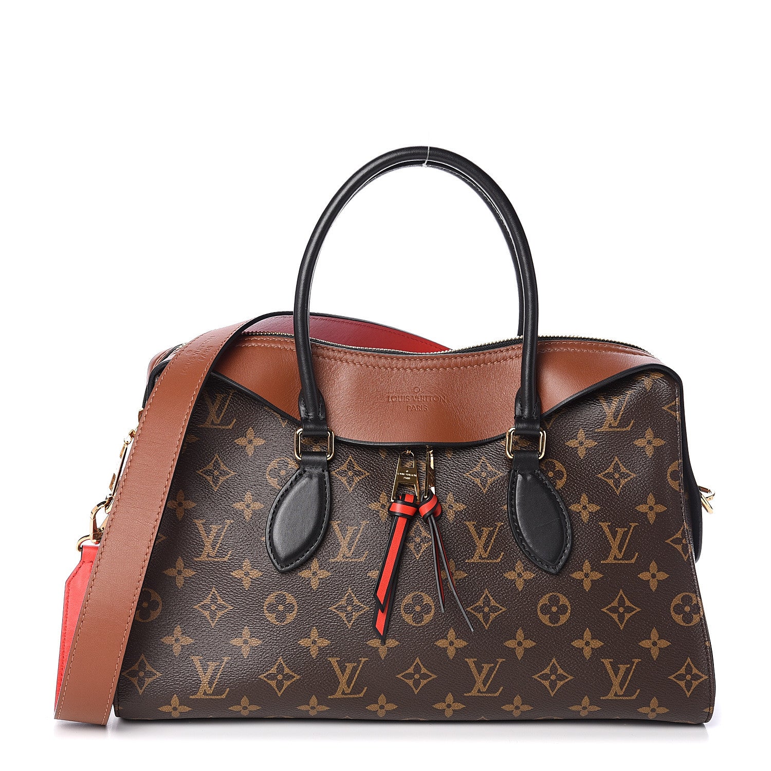 Louis Vuitton Monogram Tuileries Caramel Rouge 1 of 8