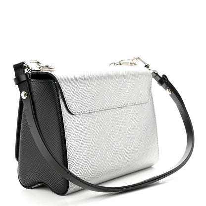 Louis Vuitton Epi Twist Shoulder Bag MM Argent 4 of 10