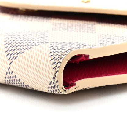 Louis Vuitton Damier Azur Studded Victorine Wallet 8 of 8