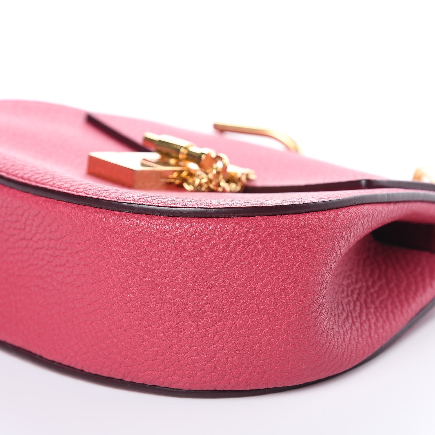 Chloe Grained Lambskin Mini Drew Shoulder Bag Dreamy Pink 10 of 10