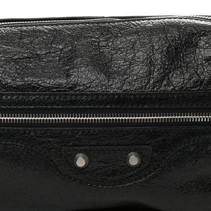 Balenciaga Lambskin Classic Hardware Neo Lift Hip Bag Black 8 of 10