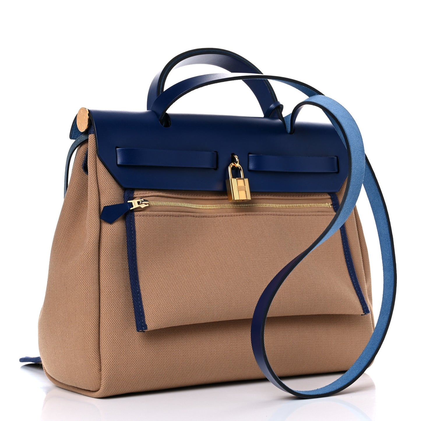 Military Toile Vache Hunter Herbag Zip Retourne 31 PM Chai Bleu Saphir