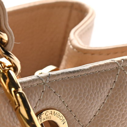 Chanel Caviar Quilted Grand Shopping Tote GST Beige Clair 22 of 23