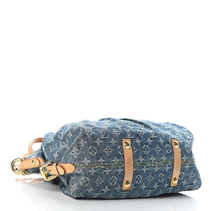 Louis Vuitton Denim Neo Cabby MM Blue 4 of 18