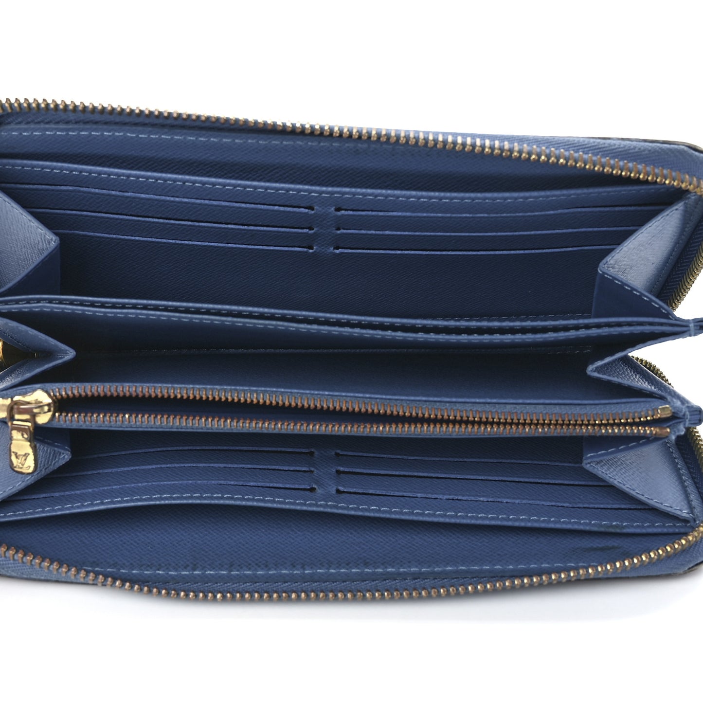 Monogram Zippy Wallet Blue Jean