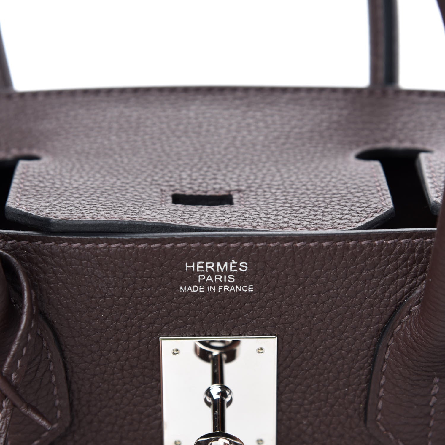 Hermes Togo Birkin 30 Chocolate 8 of 11