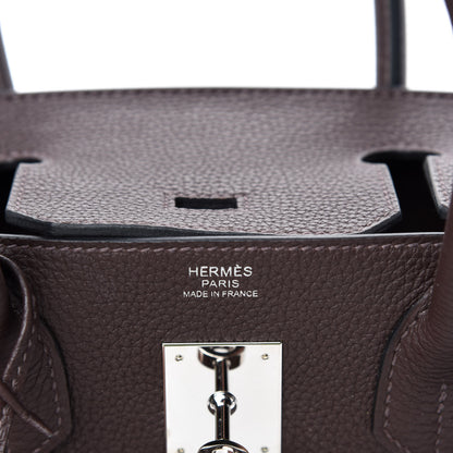 Hermes Togo Birkin 30 Chocolate 8 of 11