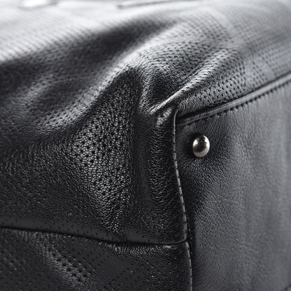 Chanel Goatskin Perforated Large CC Tote Black 10 of 11