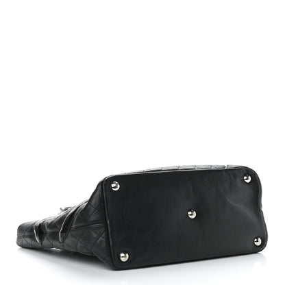 Chanel Calfskin Quilted Large Cambon Tote Black 4 of 13