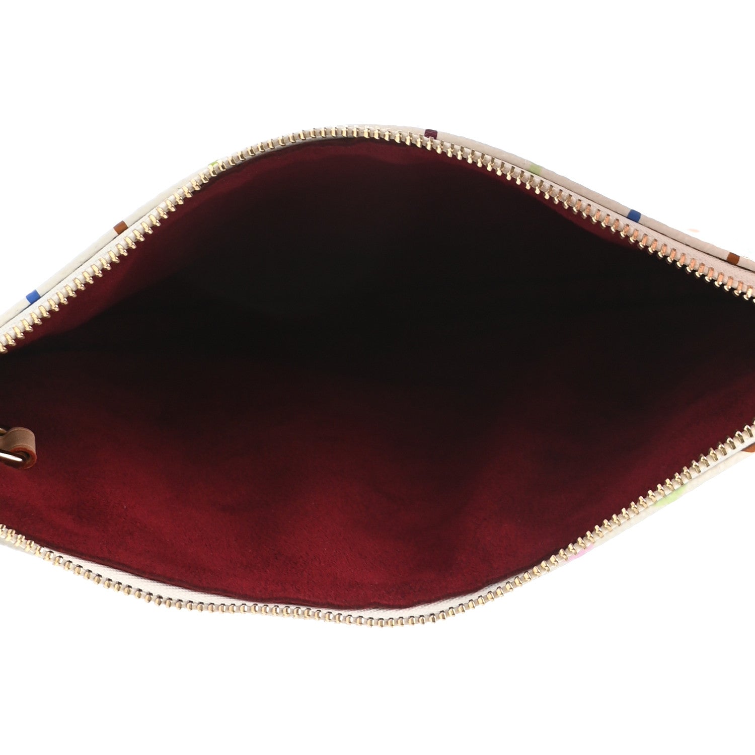 Louis Vuitton Monogram Multicolor Pochette Plate GM White 5 of 7