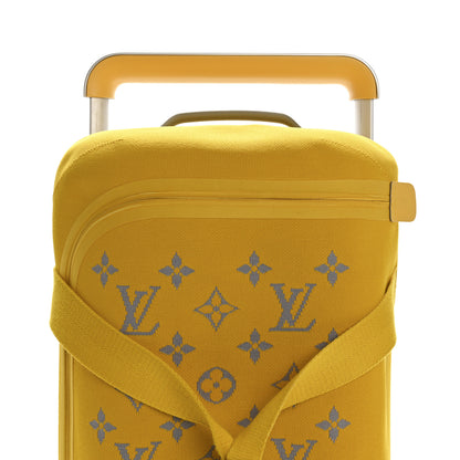 Louis Vuitton Knit Monogram Horizon Soft Duffle 55 Jaune 8 of 14
