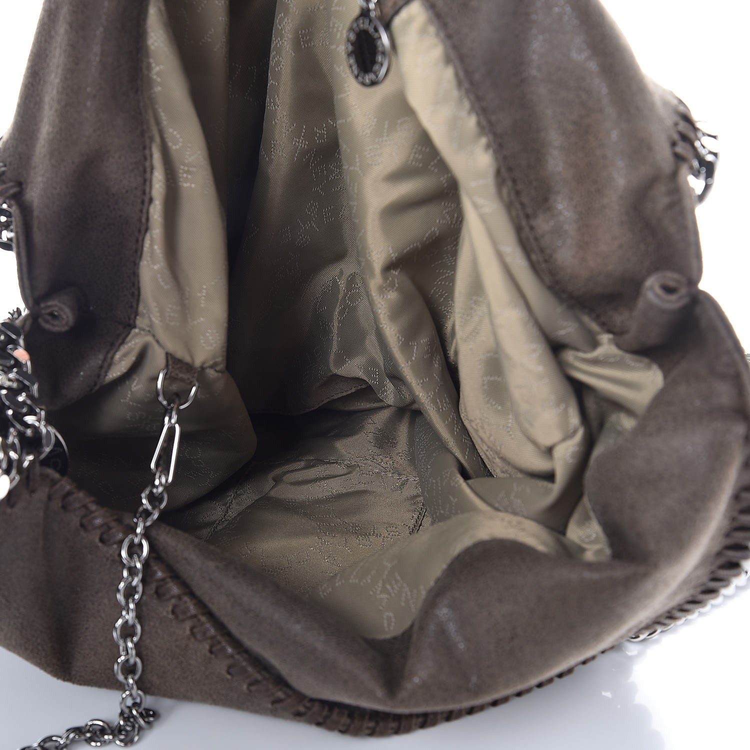 Stella McCartney Shaggy Deer Big Falabella Tote Brown 6 of 8