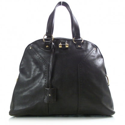 Saint Laurent Leather Large Muse Chocolate Brown 1 of 13