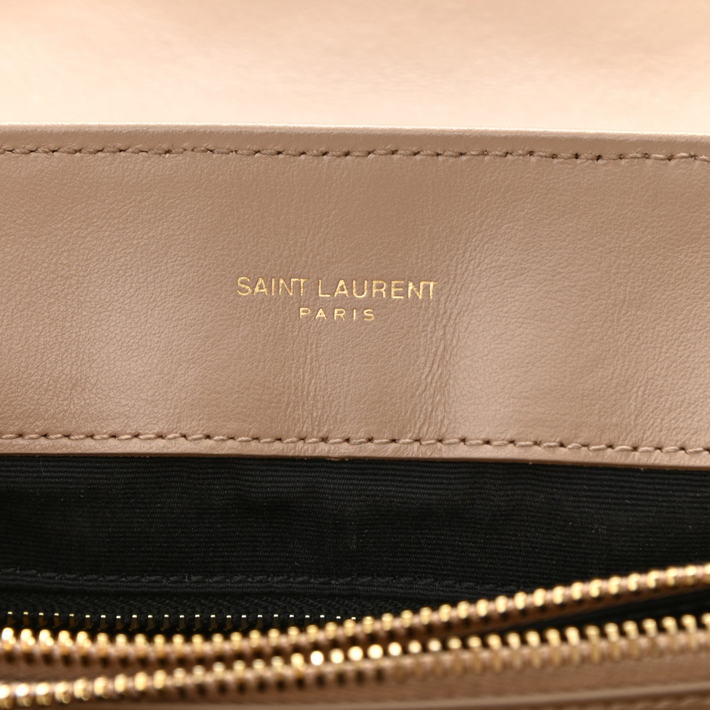 Calfskin Y Quilted Monogram Medium Loulou Chain Satchel Light Natural