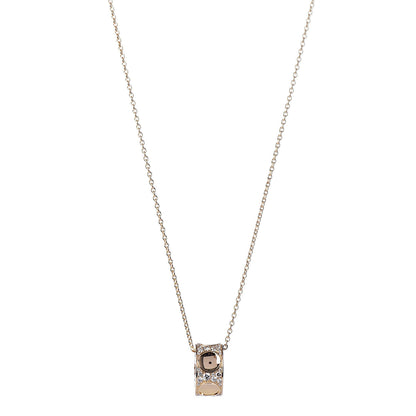 Louis Vuitton 18K Yellow Gold Diamond Empreinte Pendant Necklace 1 of 7