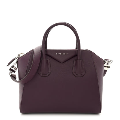 Givenchy Sugar Goatskin Small Antigona Dark Purple 1 of 11