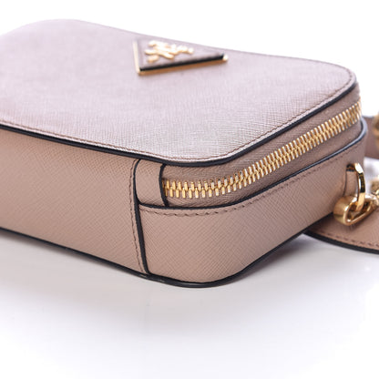 Prada Saffiano Lux Odette Belt Bag Cipria 10 of 12