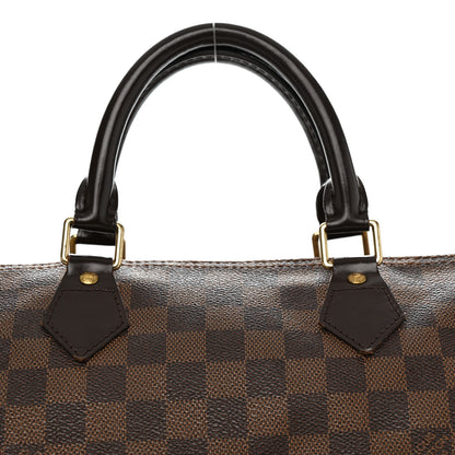 Louis Vuitton Damier Ebene Speedy 35 8 of 10