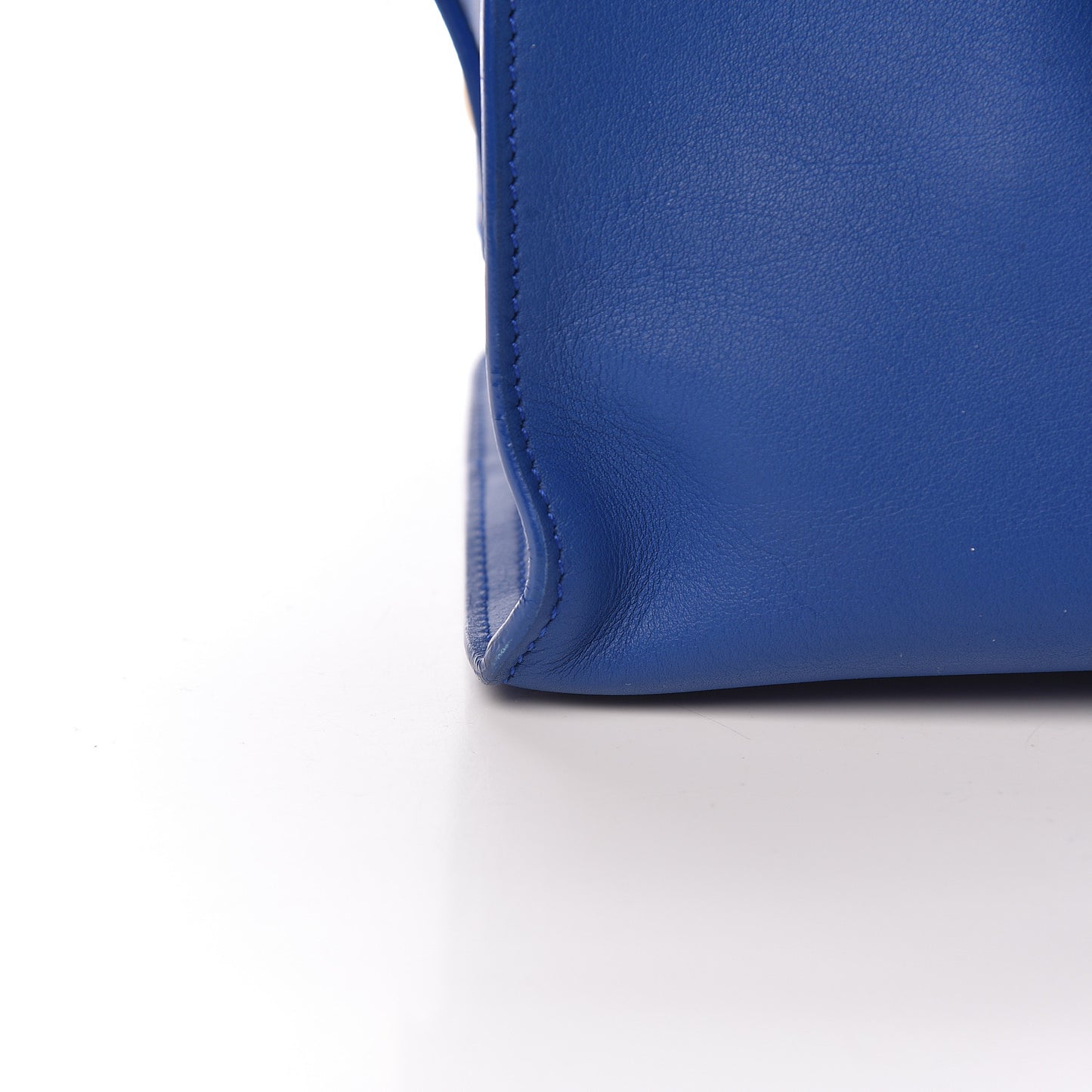 Calfskin Small Classic Y Cabas Royal Blue