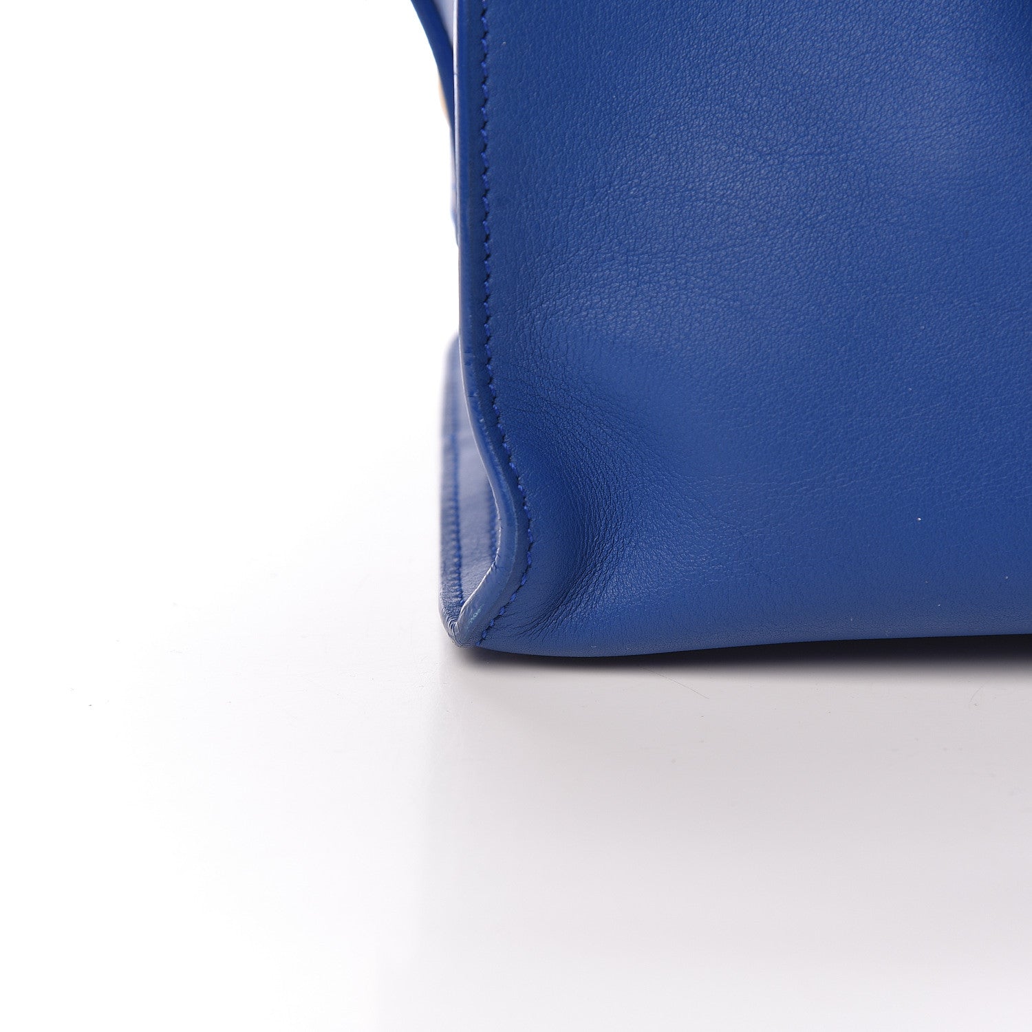 Saint Laurent Calfskin Small Classic Y Cabas Royal Blue 12 of 12