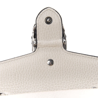 Gucci Dollar Calfskin Crystal Super Mini Dionysus Shoulder Bag Mystic White Black Diamond 12 of 12