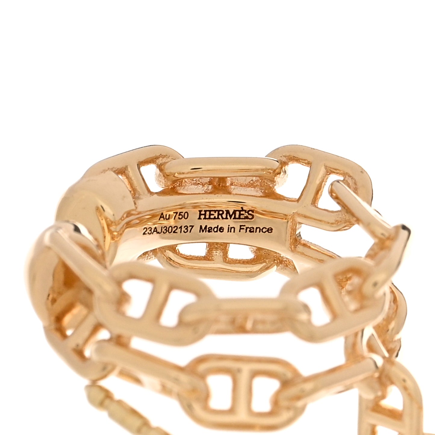 18K Yellow Gold Chaine D'Ancre Calypso Left Single Climber Earring