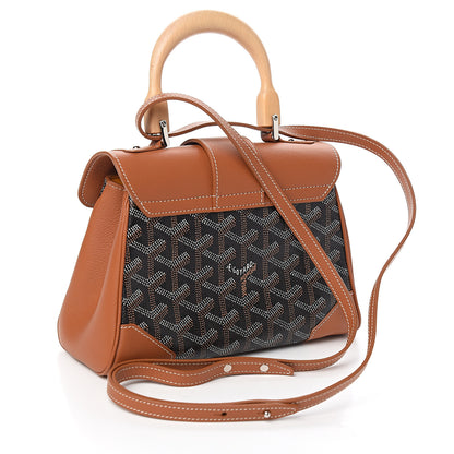 Goyard Goyardine Mini Saigon Black Gold 2 of 7