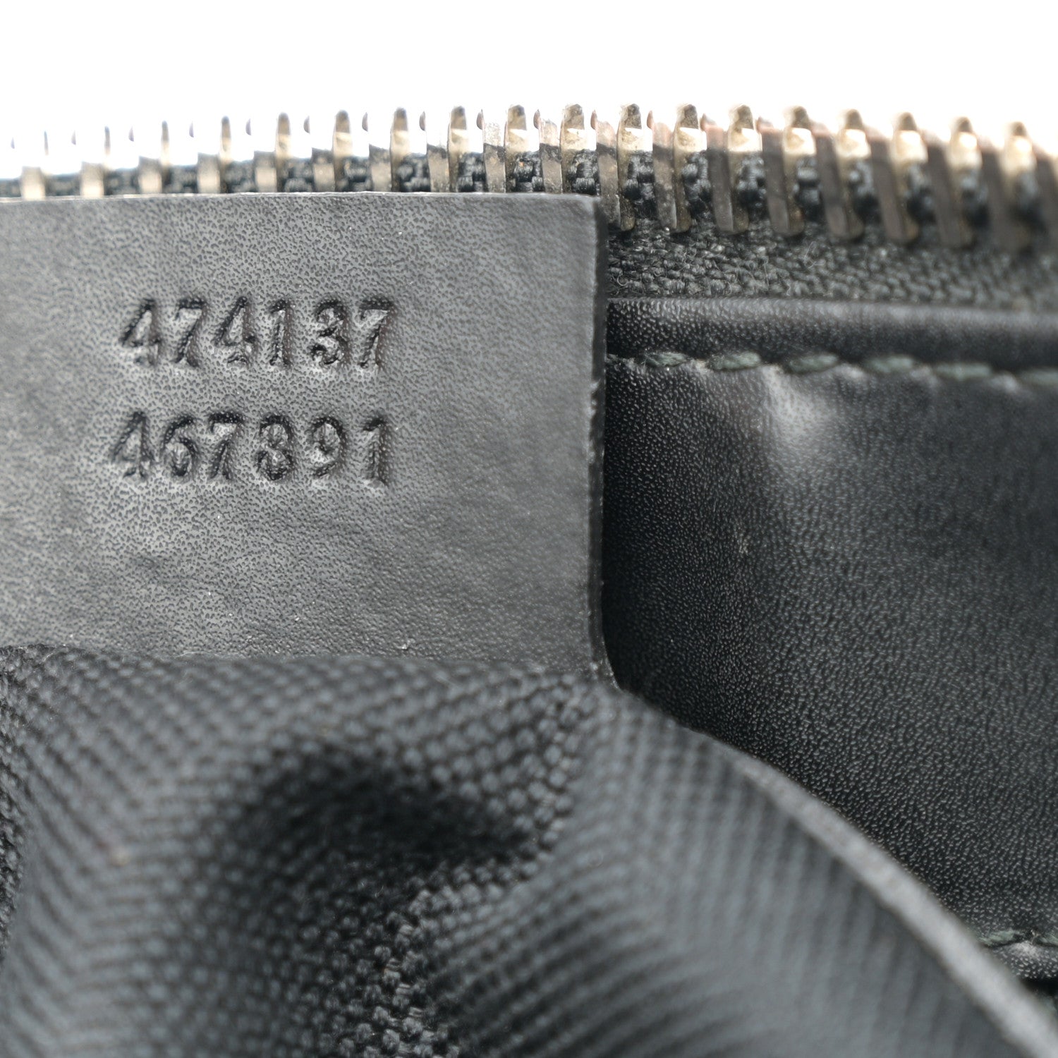 Gucci GG Supreme Monogram Appia Calfskin Web Flat Messenger Bag Black Grey 7 of 12
