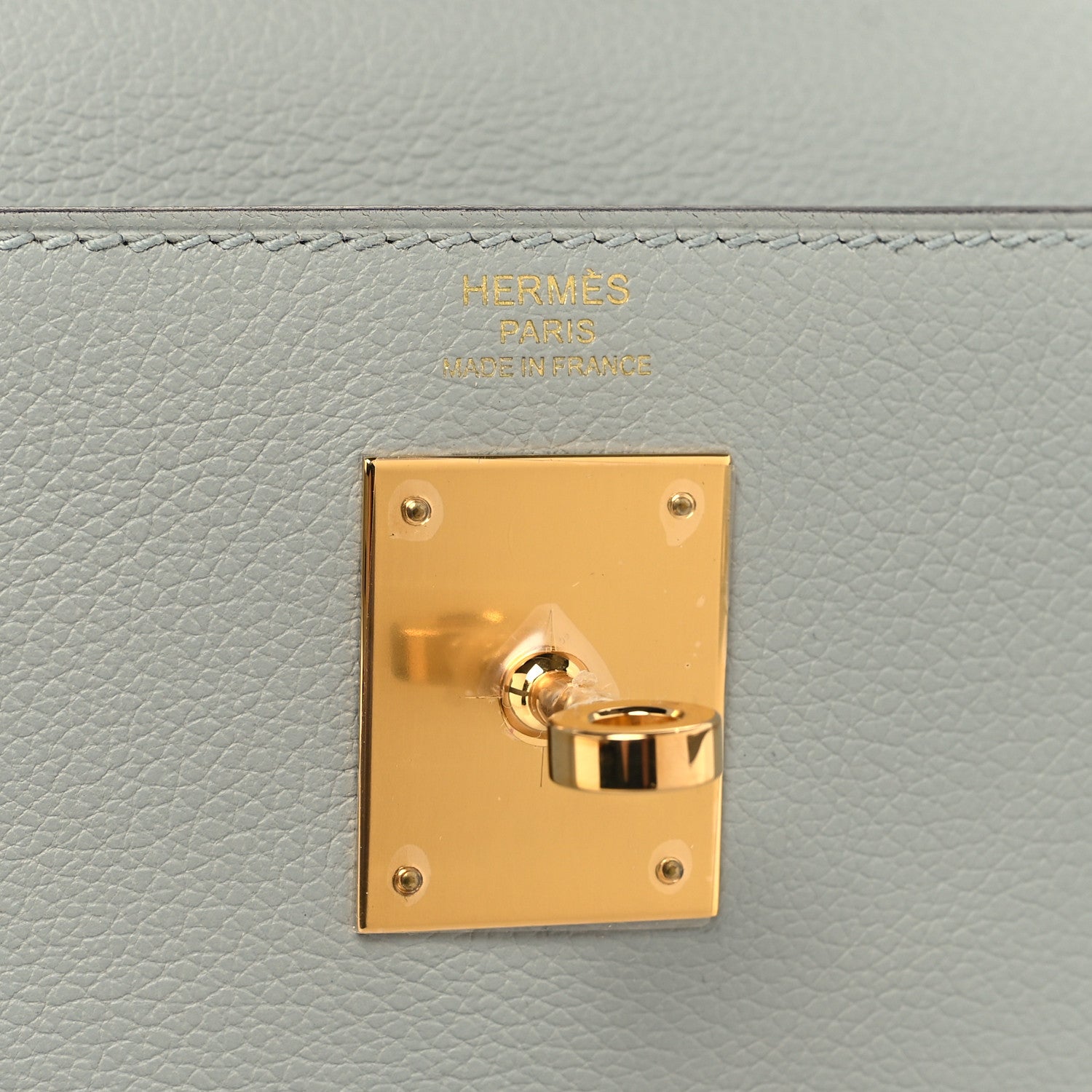 Hermes Evercolor Kelly Retourne 28 Bleu Glacier 6 of 13