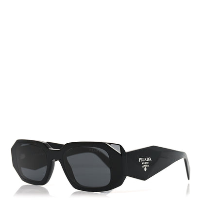 Prada Acetate Symbole Sunglasses SPR 17W Black 1 of 7