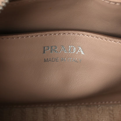 Prada Soft Calfskin Impunture Diagramme Camera Bag Cipria 6 of 8