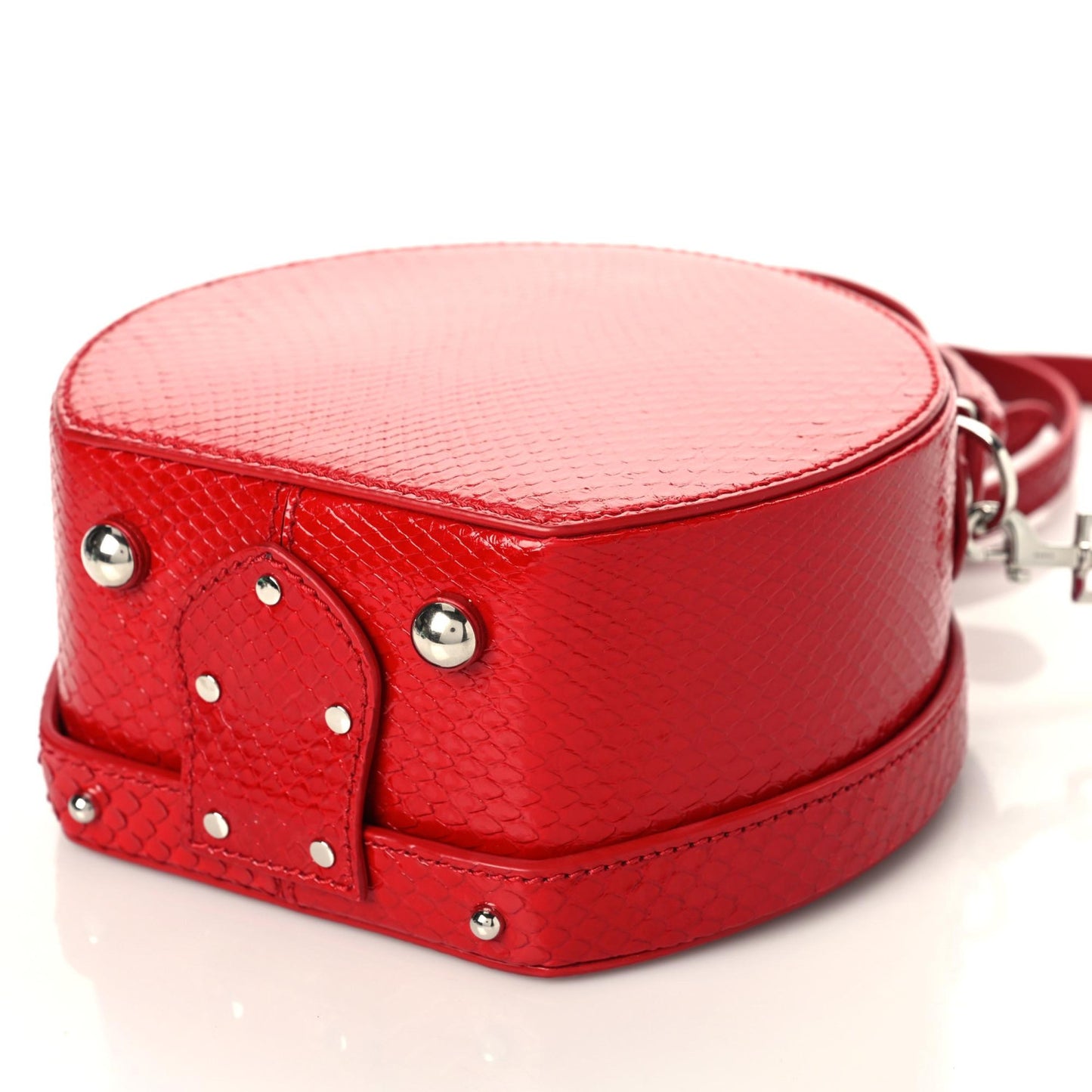 Python Mica Hat Box Red